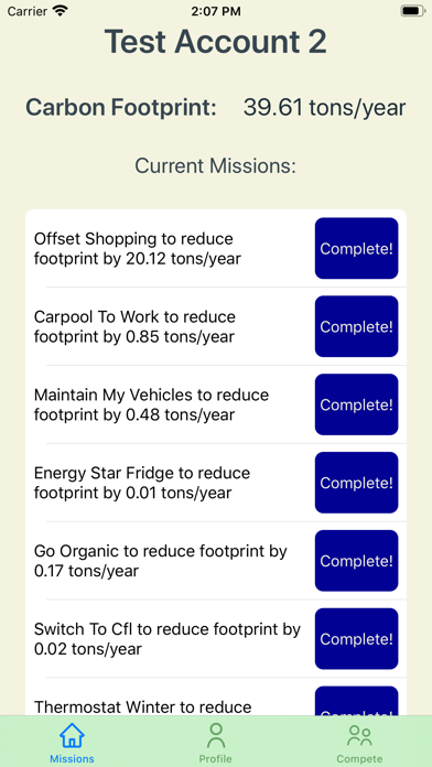 GreenFoot: Carbon Footprint screenshot 3