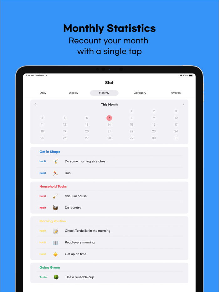 Tibah - Routine, Habit, To-do