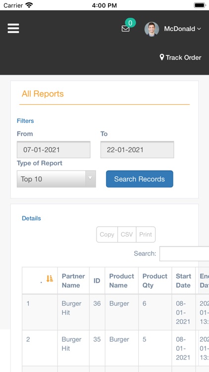 CityOrder Vendor screenshot-5