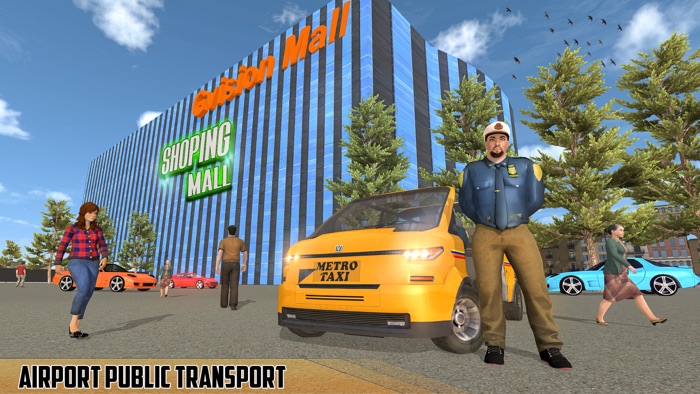 Virtual Rush Taxi driving game