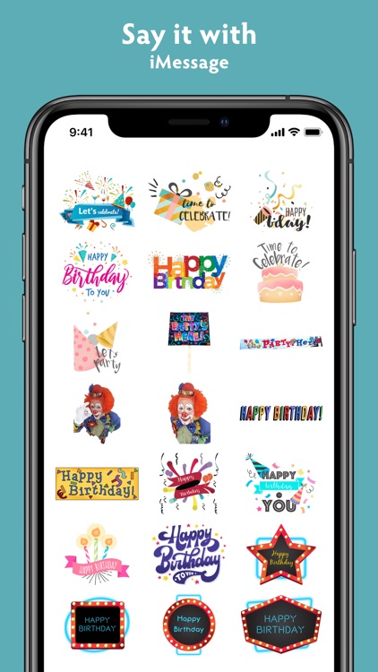 Birthday Stickers #1 screenshot-7