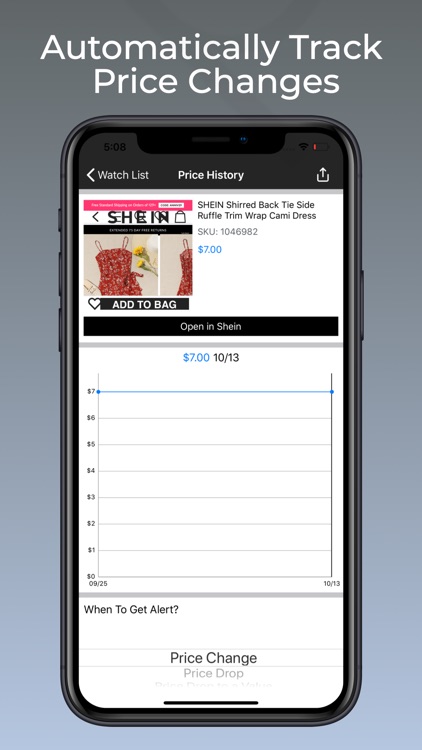 Price Tracker for Shein