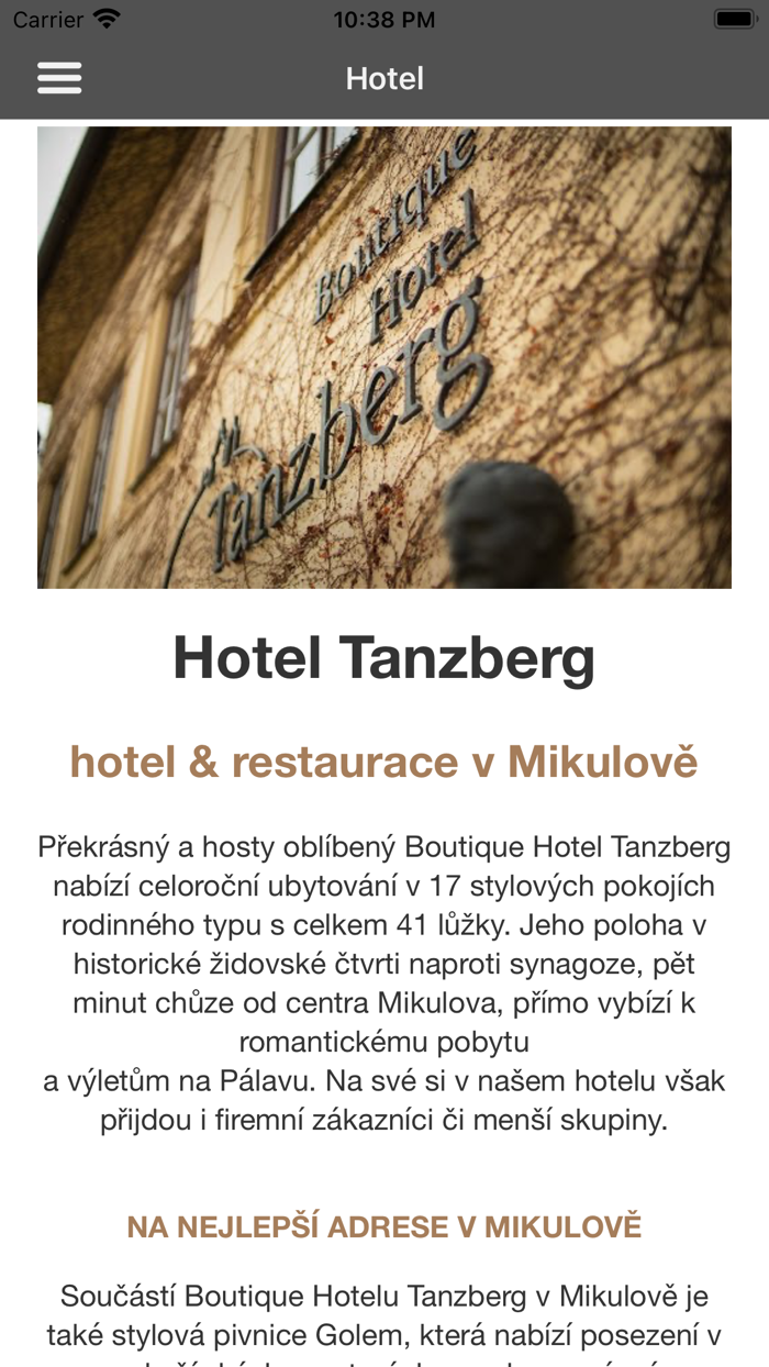 Boutique Hotel Tanzberg