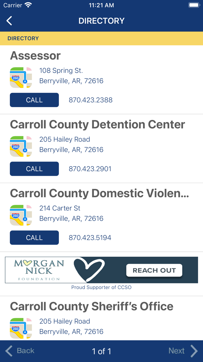 Carroll County Sheriff AR