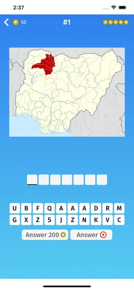 Game screenshot Nigeria: States Map Quiz Game mod apk