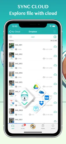 Screenshot 1 MyMedia-File Manager & Browser iphone