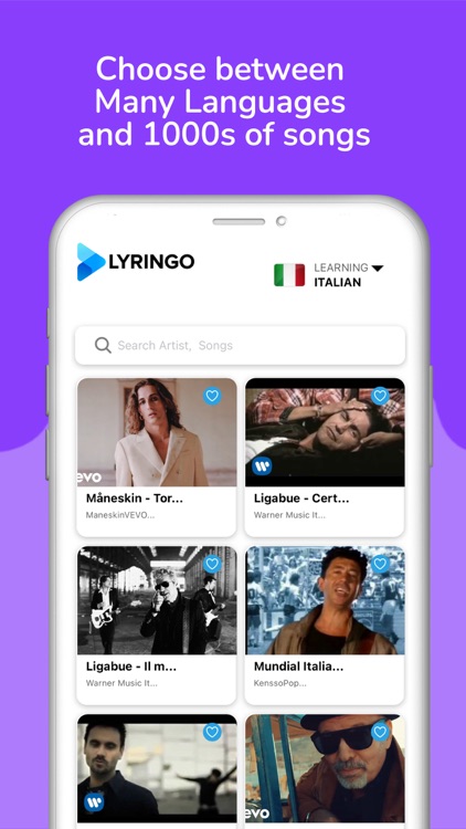 Lyringo: Learn with Lyrics