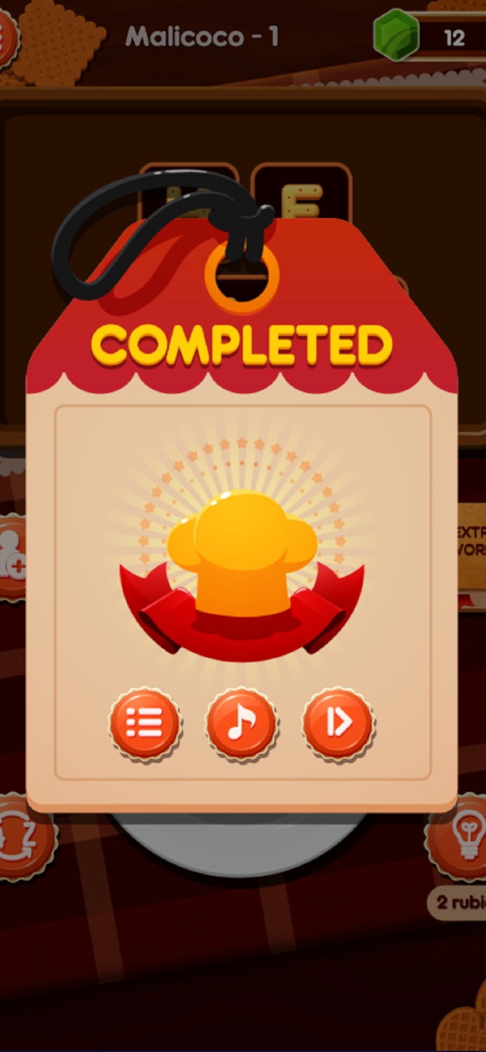 Word Chef Puzzle 2021