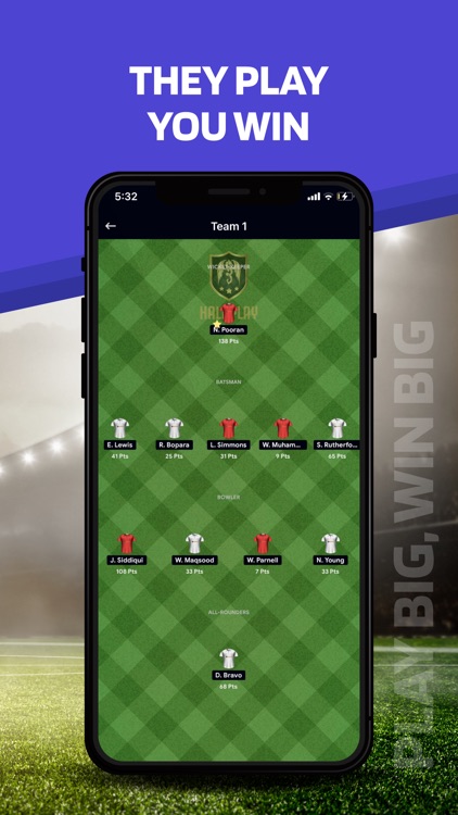 Halaplay : Fantasy Sports screenshot-5