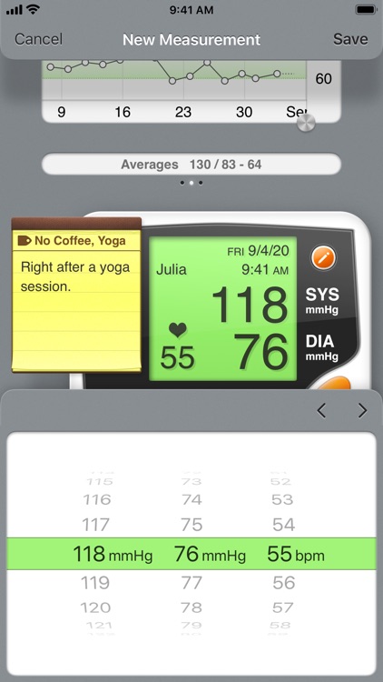 Blood Pressure: Tracker App screenshot-1