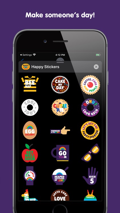 Happy Stickers by Ibbleobble! screenshot-3