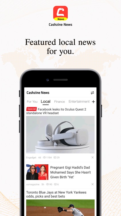 Cashzine: Hot Buzz Break News