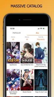 manga zone - manga reader iphone screenshot 1