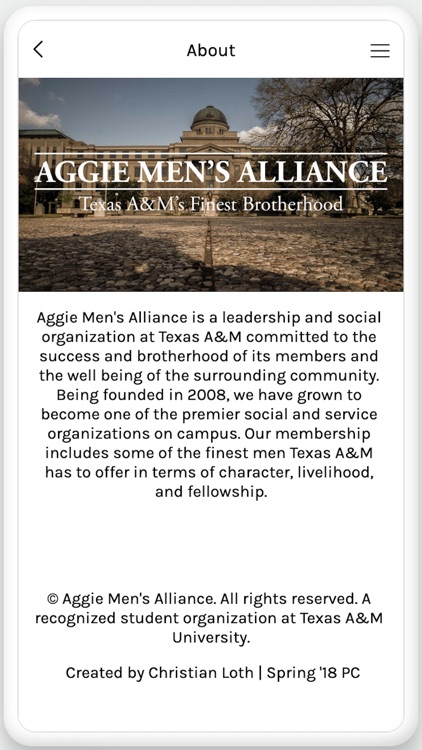 Aggie Men's Alliance