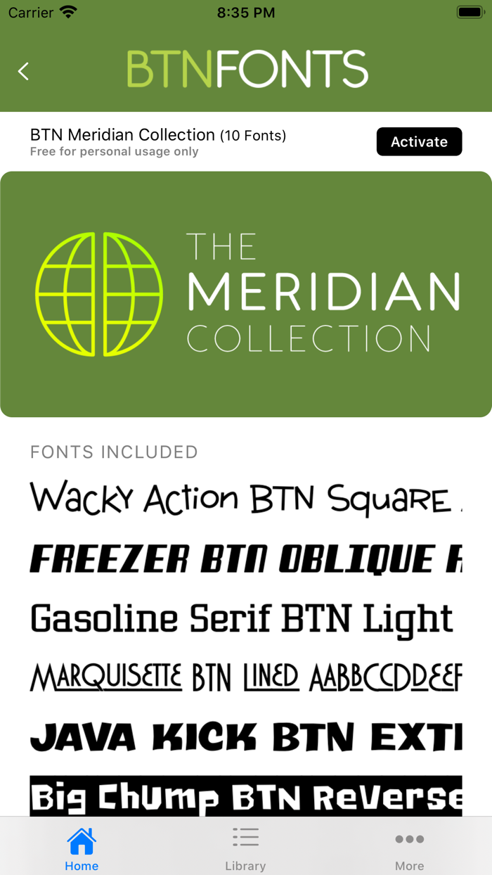BTN Fonts