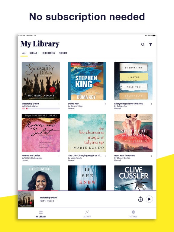 Chirp Audiobooks App Price Drops