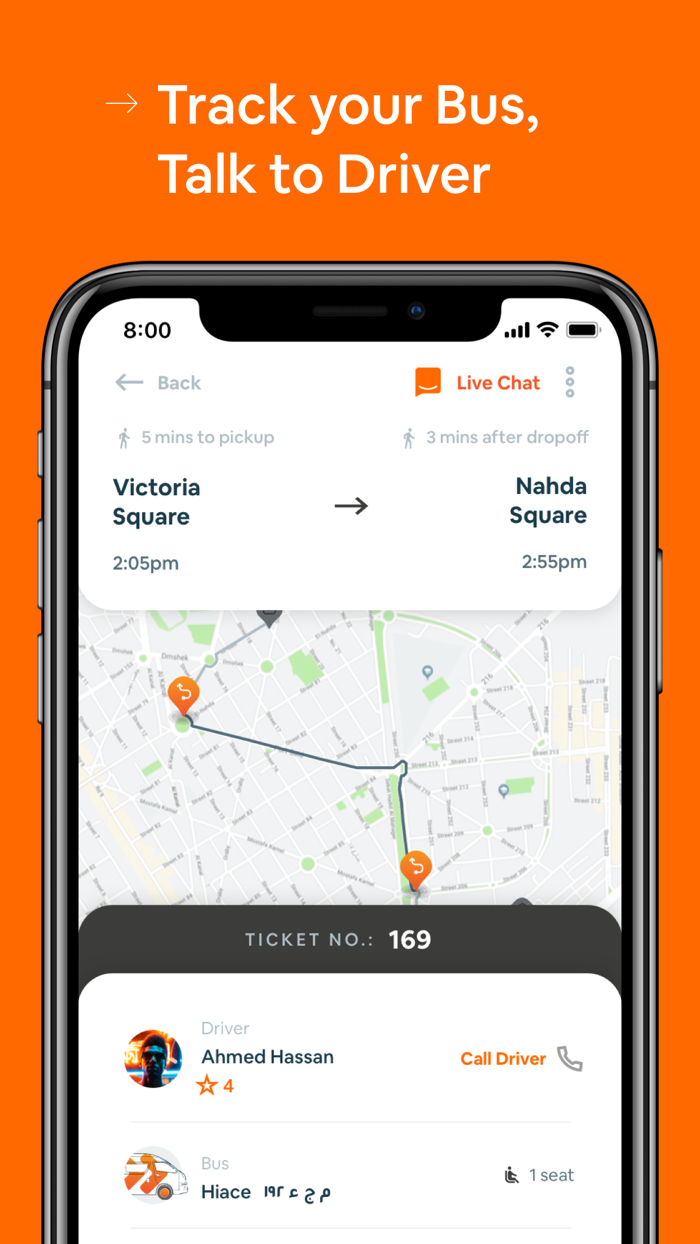 Buseet -Smart  Comfy Bus Ride