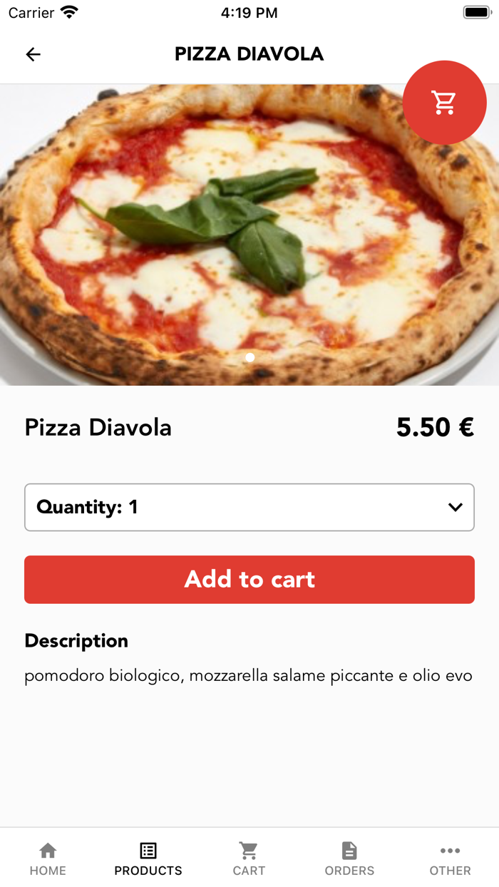 Frateli La Bufala - Delivery