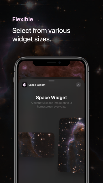 Space Widget screenshot 3