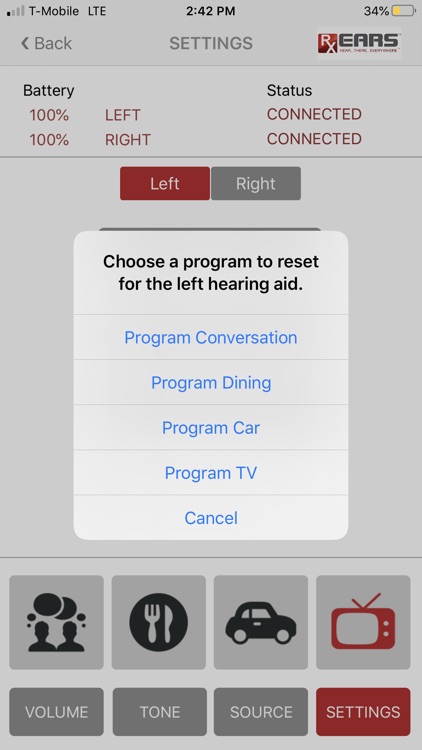 RxEars Remote Control screenshot-6