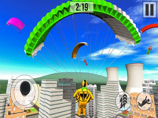 Wingsuit Flying Stunt 3D screenshot 3