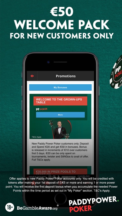 Paddy power poker app