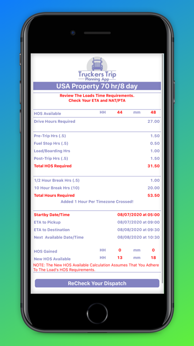 ETA PTA Calculator Solo screenshot 3