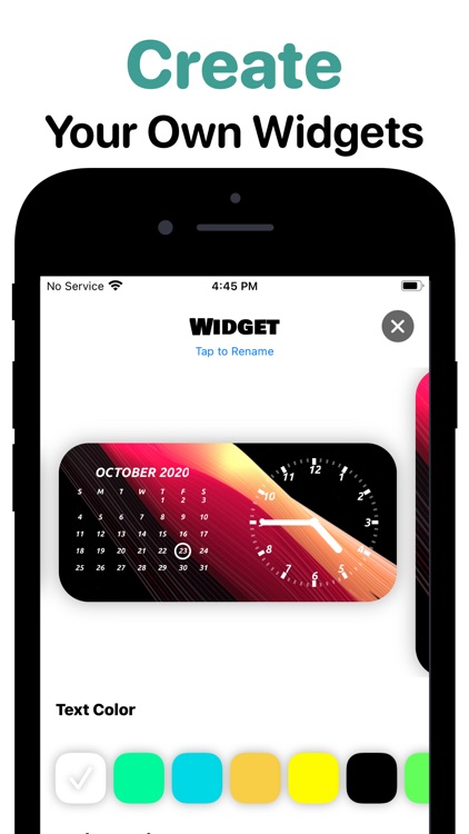 Widget: Custom Widgets Gallery