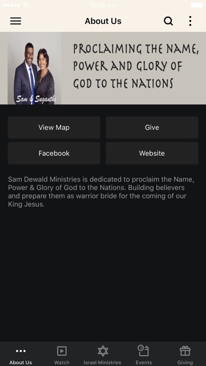 Sam Dewald Ministries