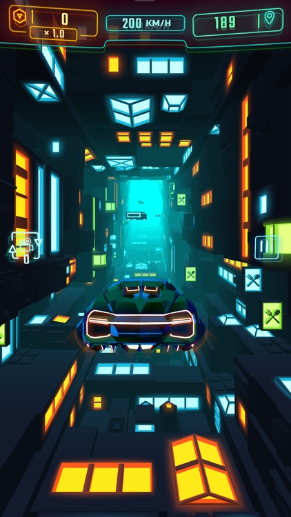 Neon Flytron: Cyberpunk Flight screenshot-0