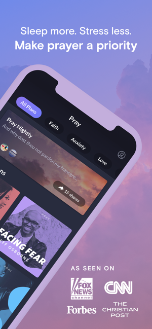 Pray.com Prayer & Sleep Bible(圖2)-速報App