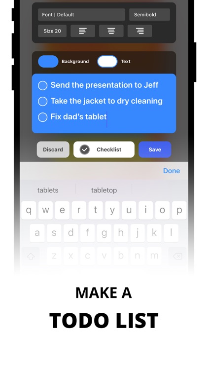 Sticky Notes Widget