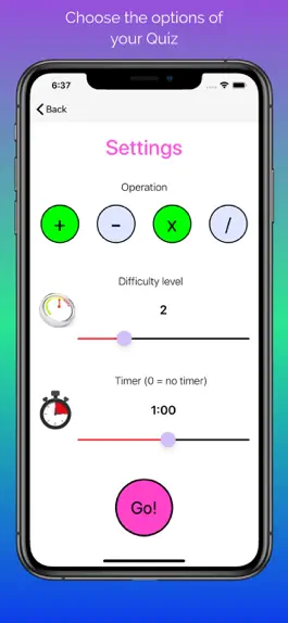 Game screenshot Mental Calculation - Student apk