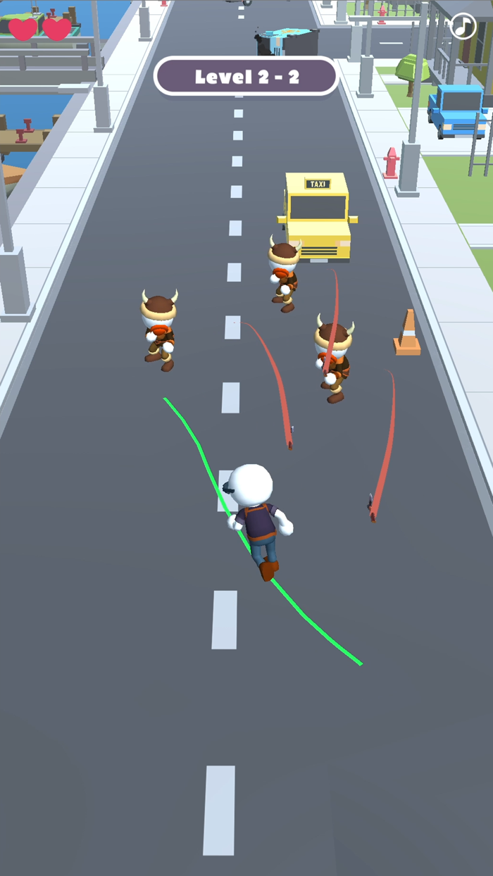 Dash Hero - Draw to attack