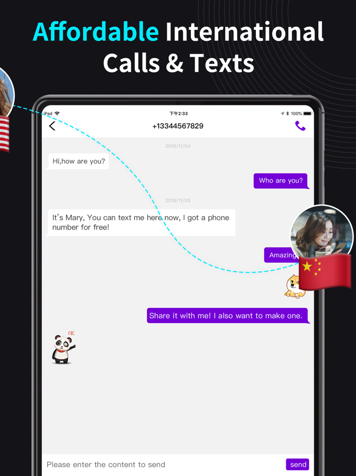 2Num Private 2nd Phone Number