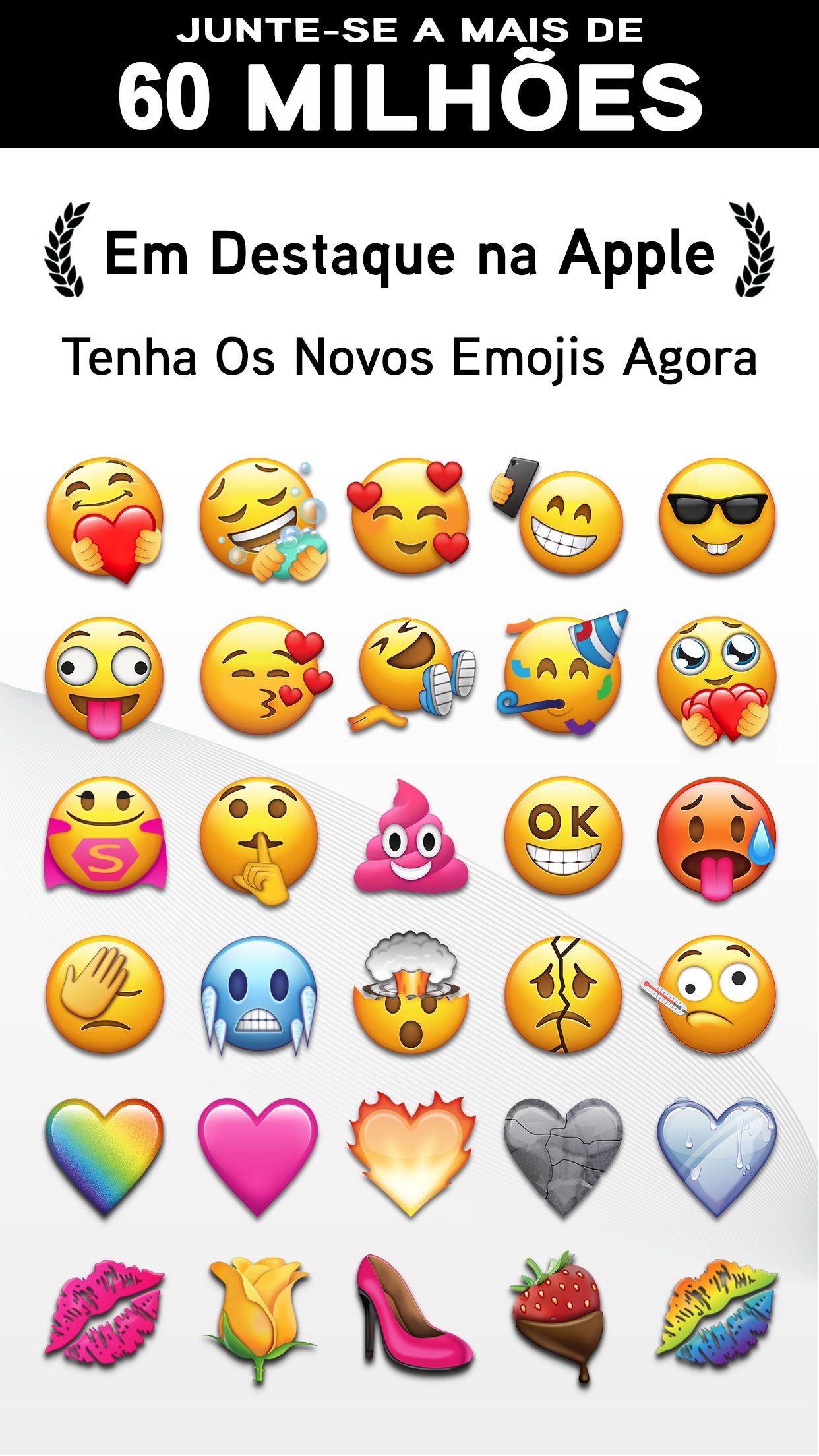 Screenshot do app Emoji>