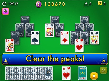Cheats for Tripeaks Solitaire Classic