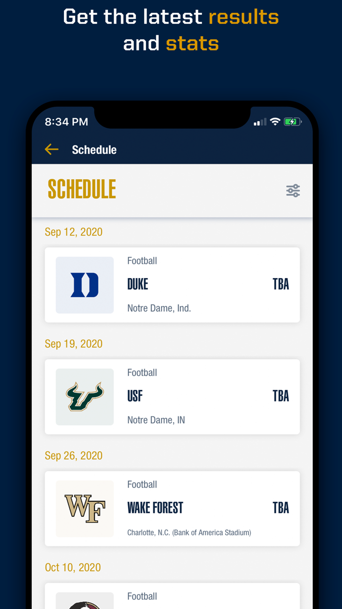 Fighting Irish Mobile