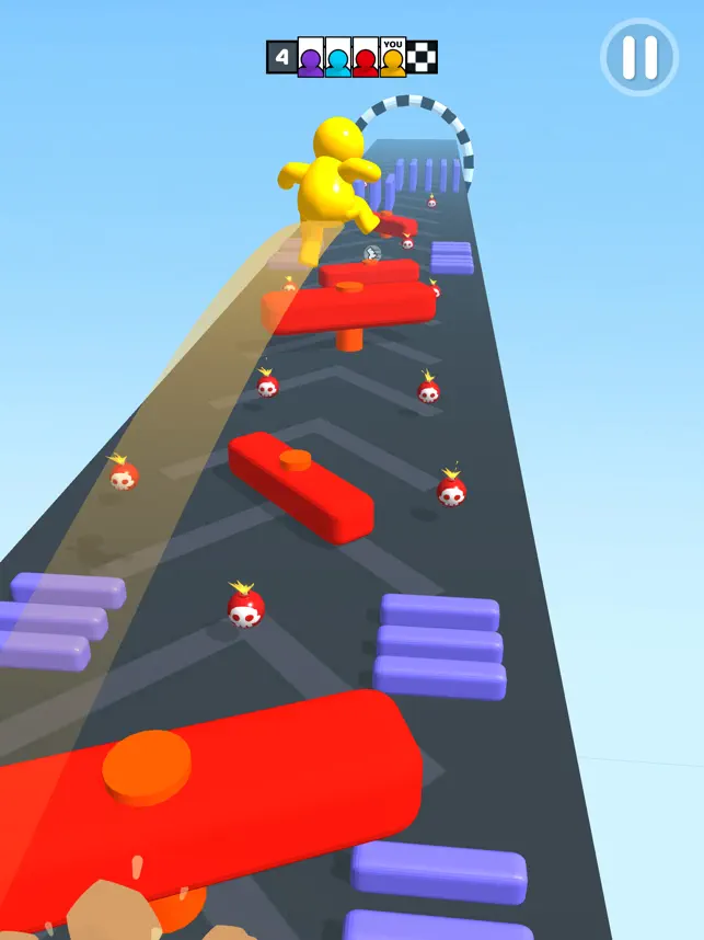 Bomb Racers 3D, game for IOS