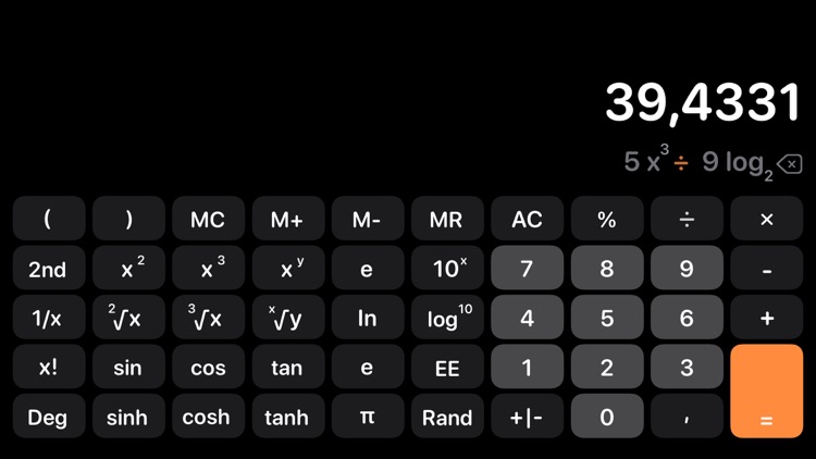 Calculator Air - Math Calc screenshot-3