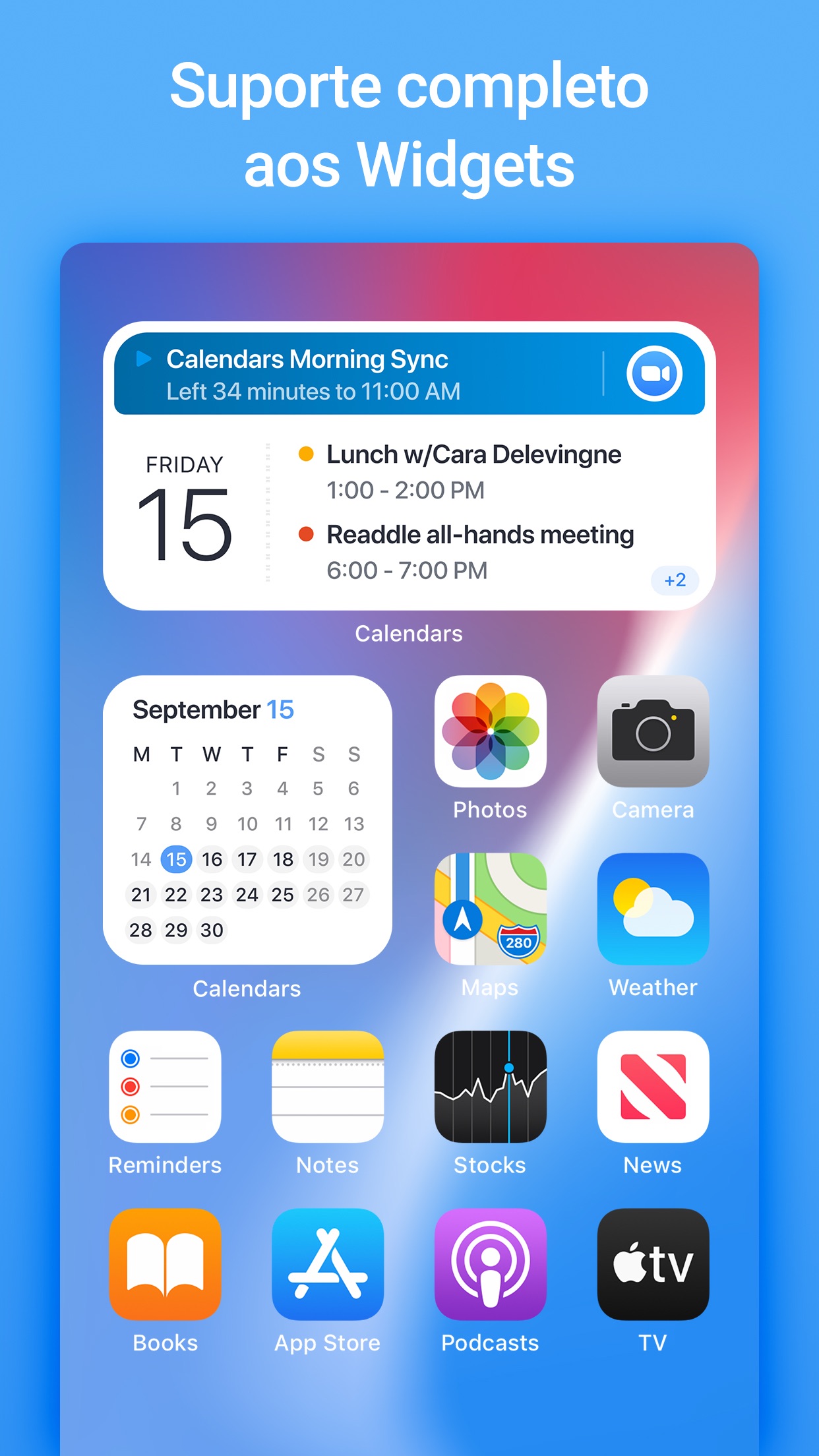 Screenshot do app Calendario: Agenda e Tarefas