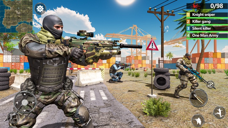 Real Commando Fps Strike 3D screenshot-3