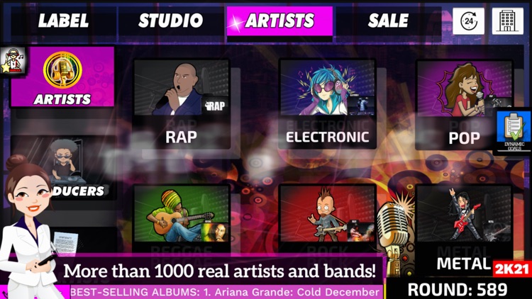 MusicLabeLManagerExtra 2K21 screenshot-3