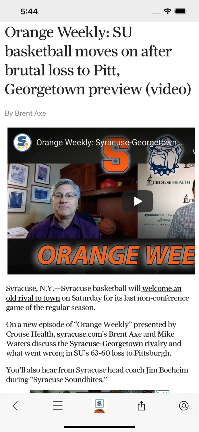Orange Basketball News