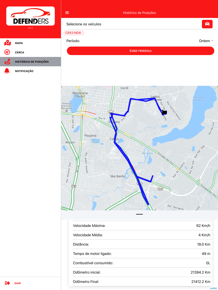 Defenders Rastreamento