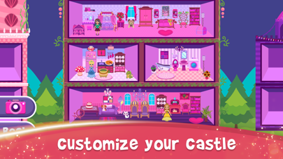My Princess Castle - Fantasy Doll House Maker Game for Kids and Girls Screenshot 3