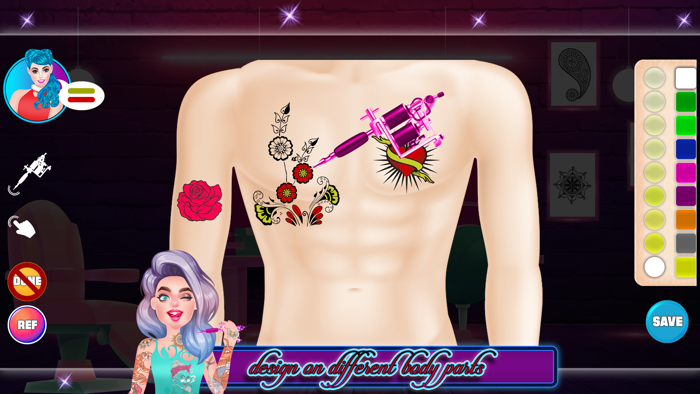 Draw Tattoo Design Photo