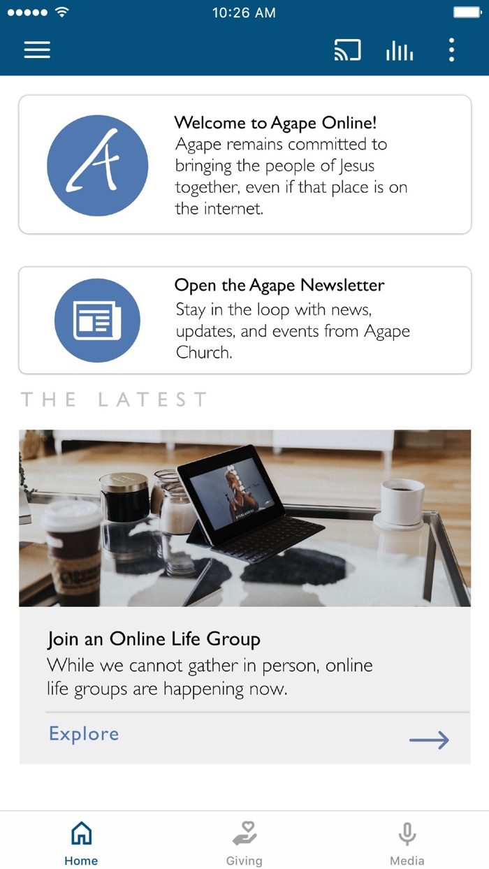 Agape Christian Church App