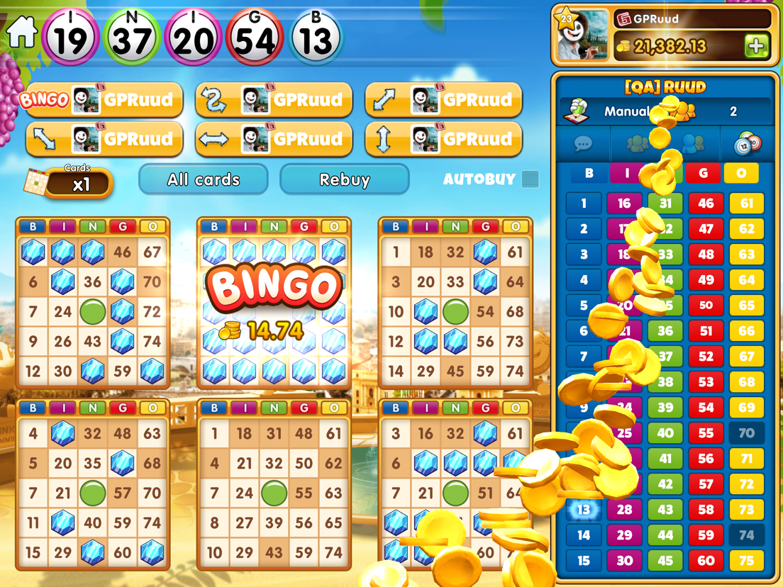 GamePoint Bingo App voor iPhone, iPad en iPod touch AppWereld