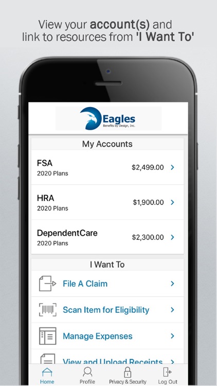 Eagles Benefits Mobile